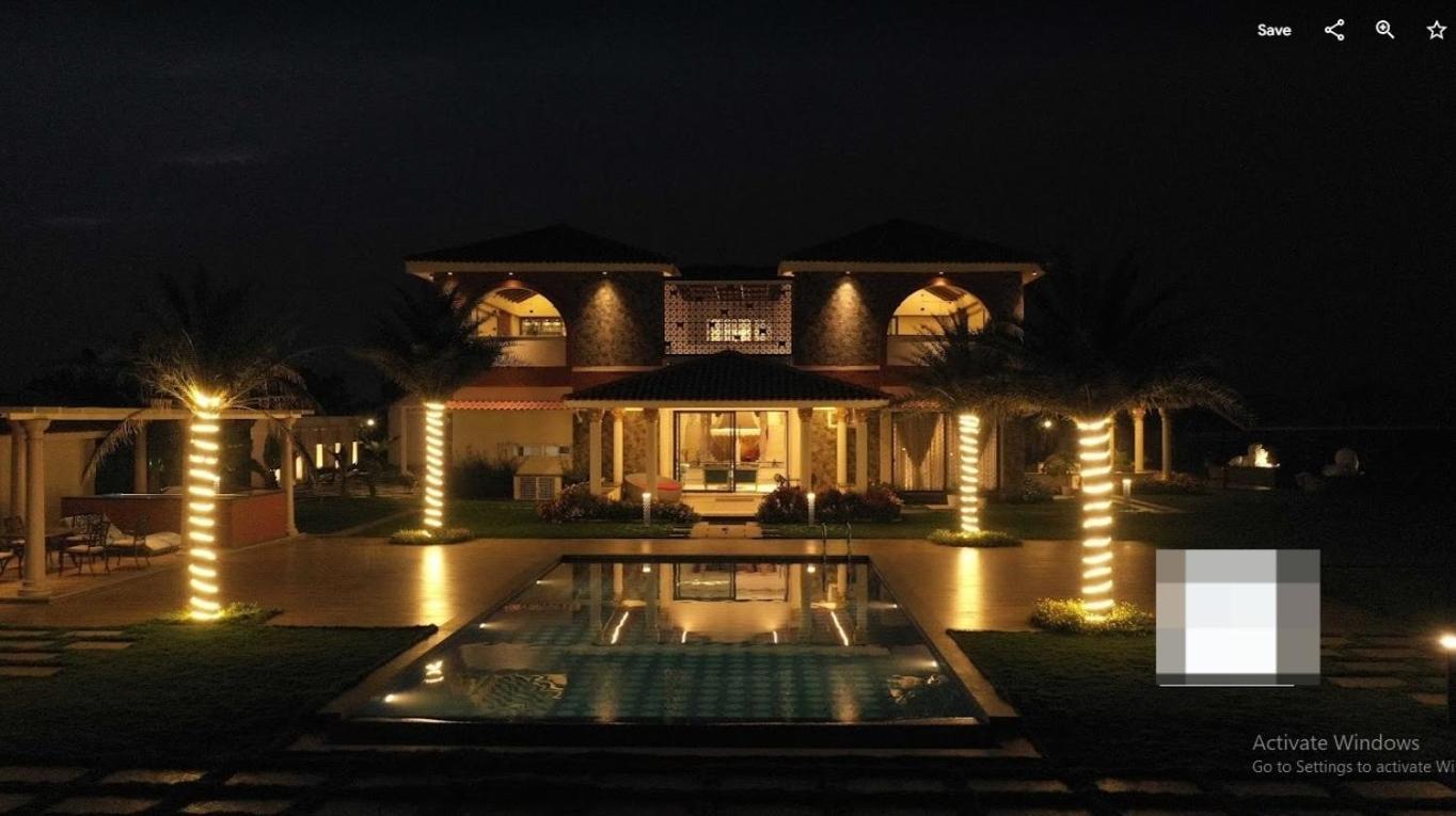 Redhomex Cove Castle Villa Hyderabad Luaran gambar